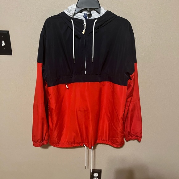 Divided Jackets & Coats | Hooded Anorak Divided Red/Blue - Picture 3 of 5